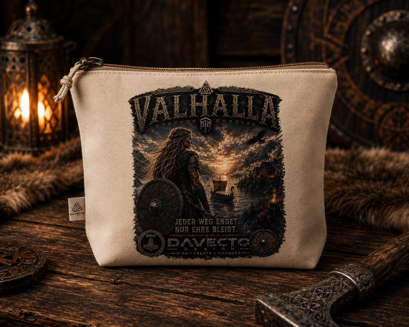 DAVECTO Jeder Weg endet Tasche